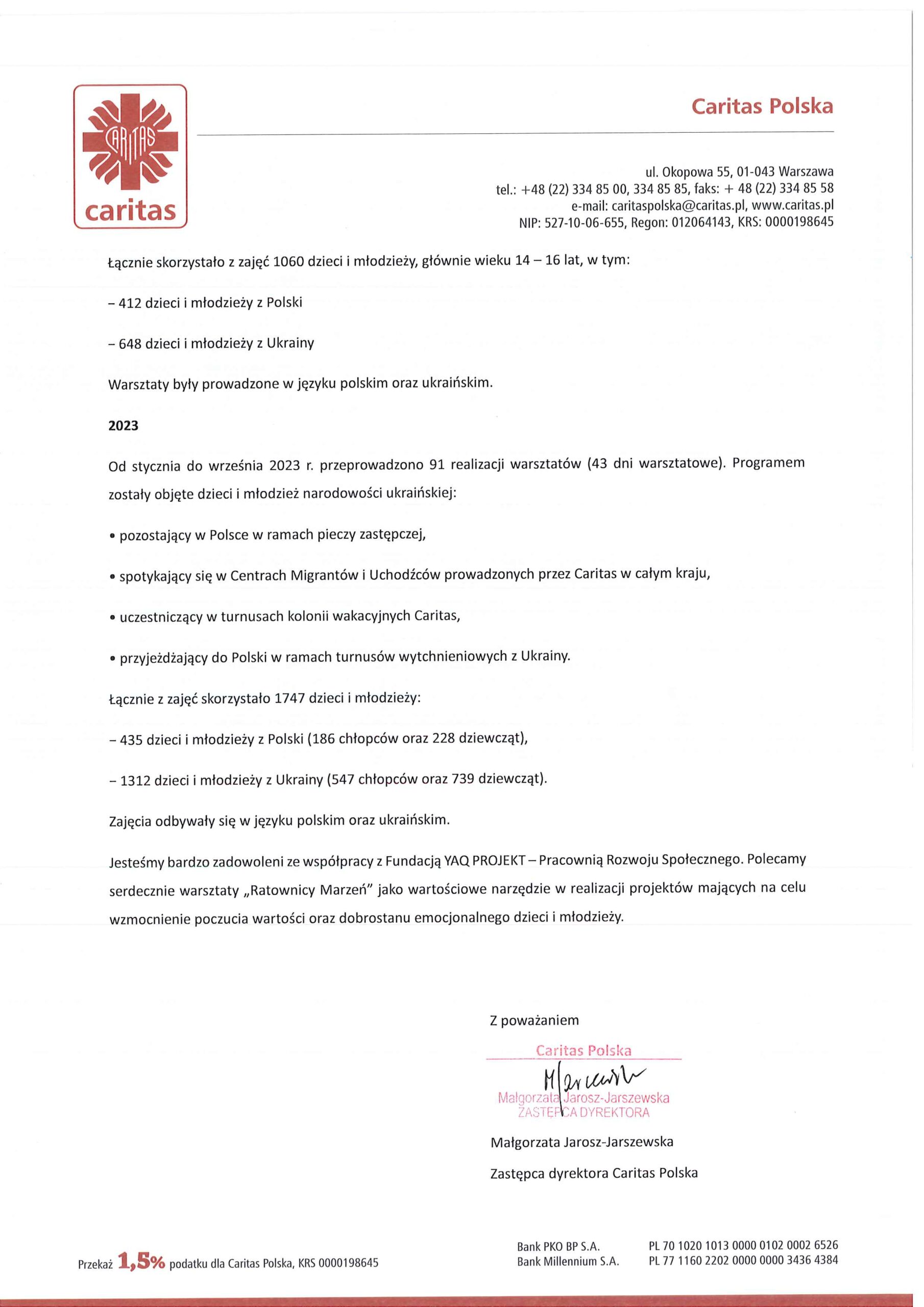 Rekomendacja CARITAS POLSKA 2024_Strona_2